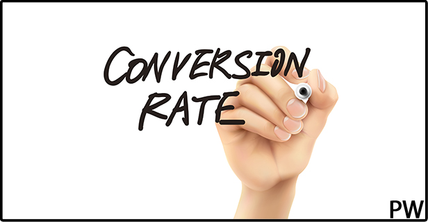 conversion rate